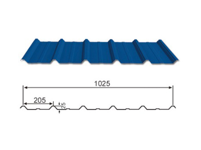 YX25-205-1025 屋面彩钢瓦